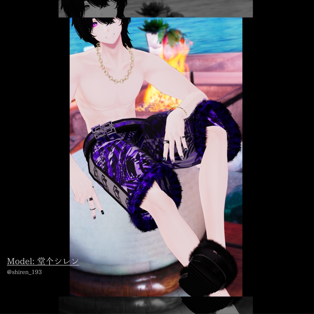 BLANK-Marble Style スイムウェア【水瀬,狛乃対応】#fillinthe_BLANK_
