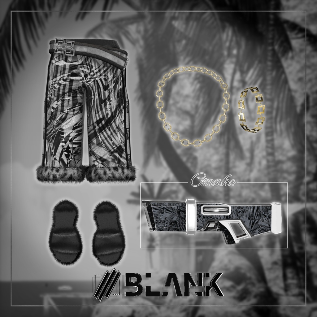 BLANK-Marble Style スイムウェア【水瀬,狛乃対応】#fillinthe_BLANK_