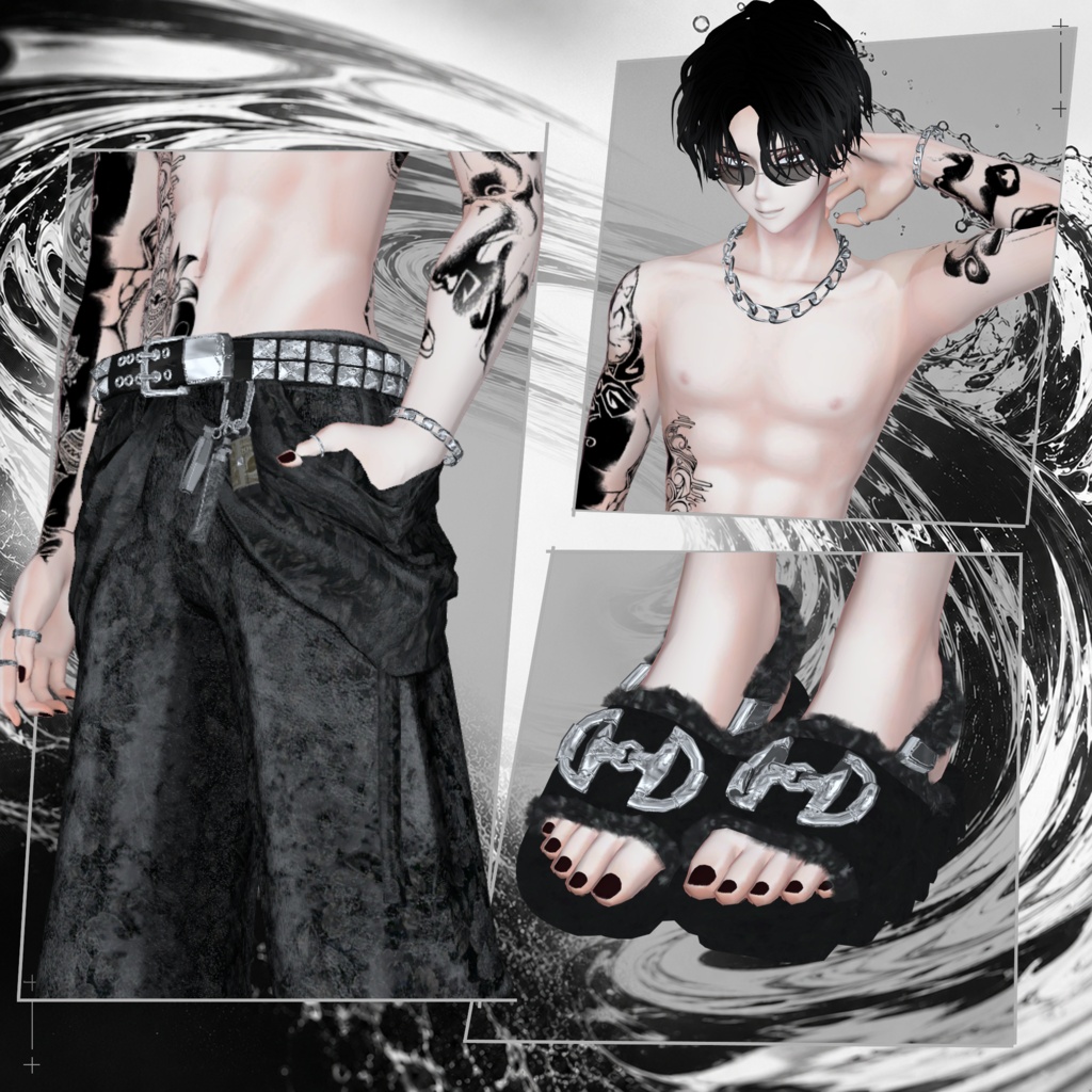 BLANK-Botanical Style スイムウェア26【4アバター MA対応】#fillinthe_BLANK_