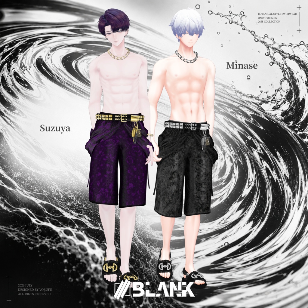 BLANK-Botanical Style スイムウェア26【4アバター MA対応】#fillinthe_BLANK_