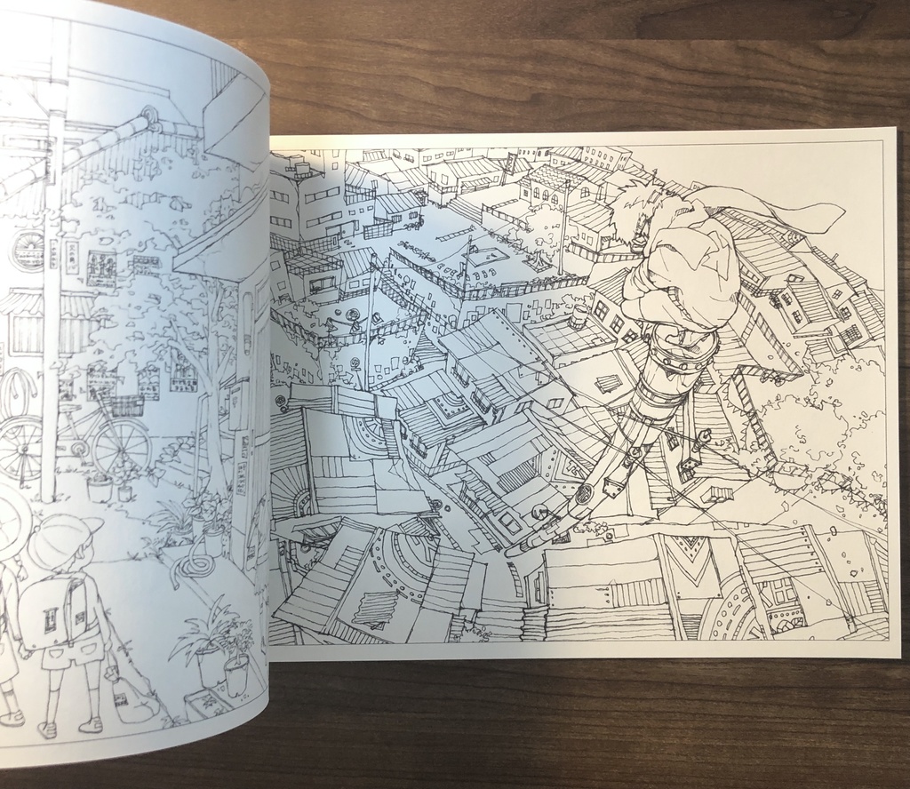 【 サイン入り 】ぬりえの本