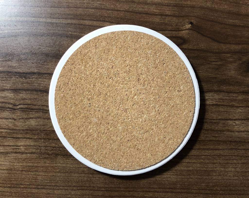 白雲石ひまわりコースター