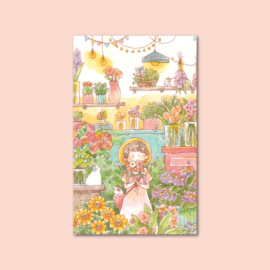ポチ袋3枚セット（お花屋さん）