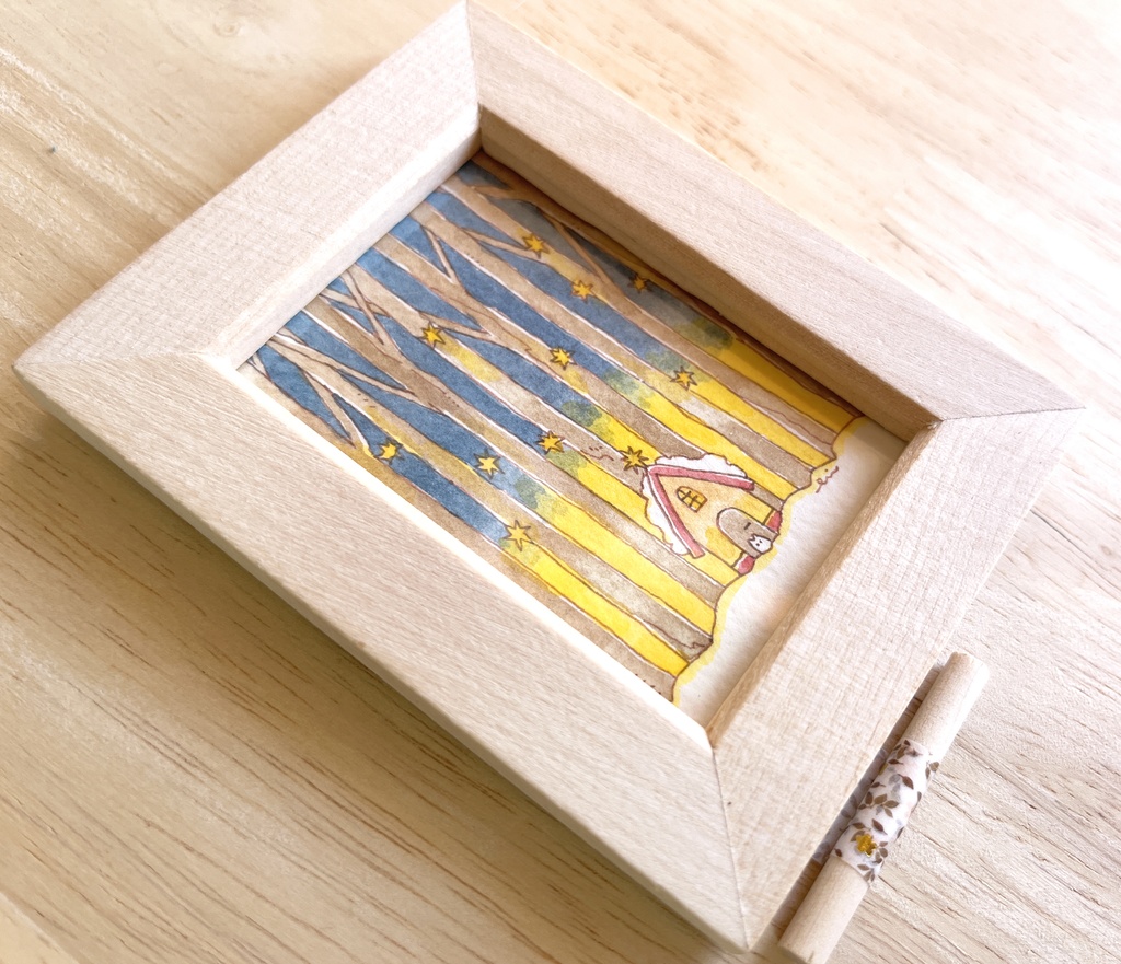 【 原画 】夜の森