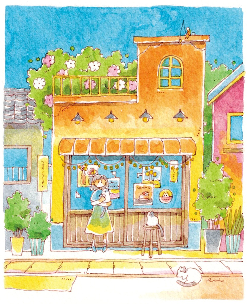 【 原画 】オレンジピール