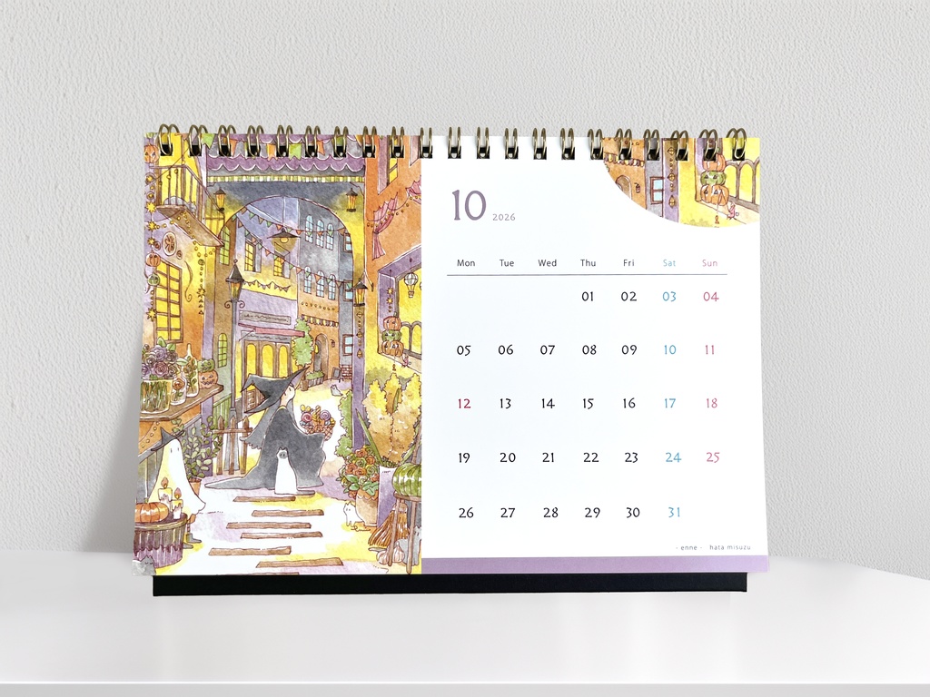 2026年卓上カレンダー