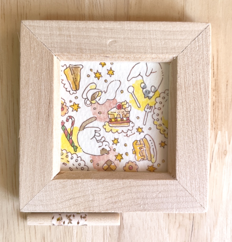 【 原画 】おやつの夢