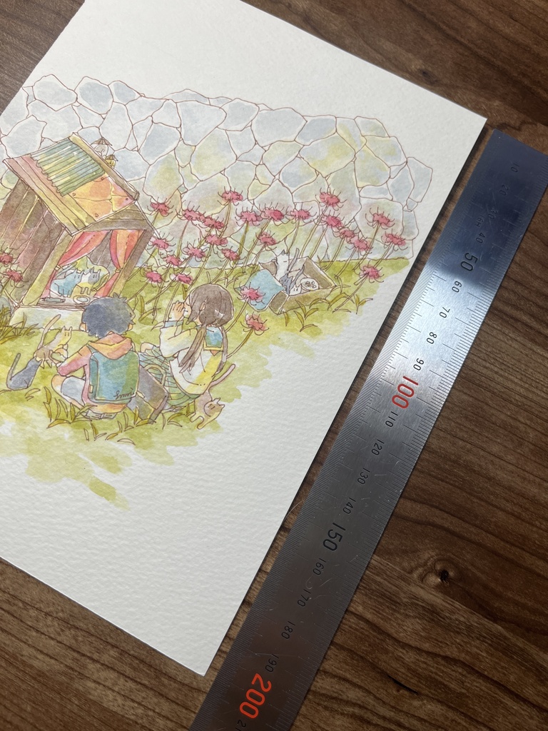 【 原画 】祈り(額なし)