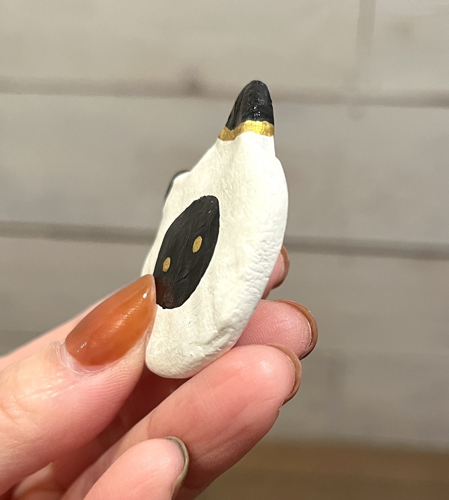 【1点物】平べったい猫ちゃん置物