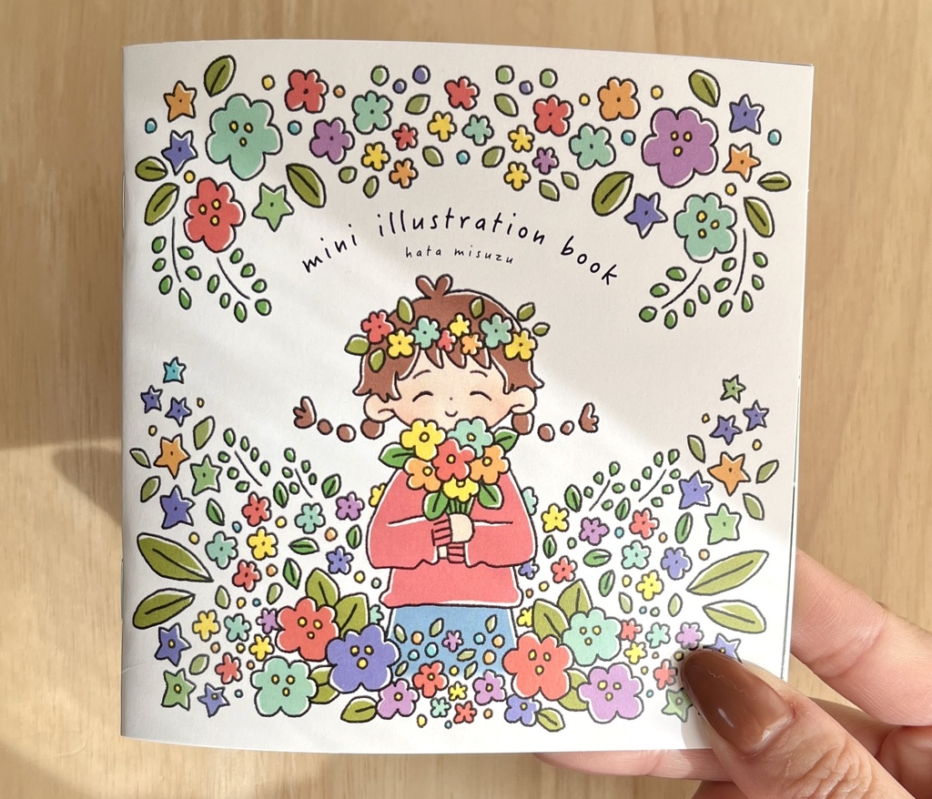 【 サイン入り 】ミニデジタルイラスト集 「mini illustration book」