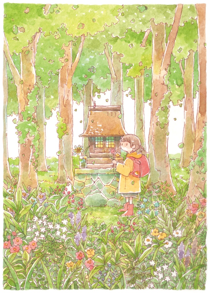 【 原画 】かみさまへ