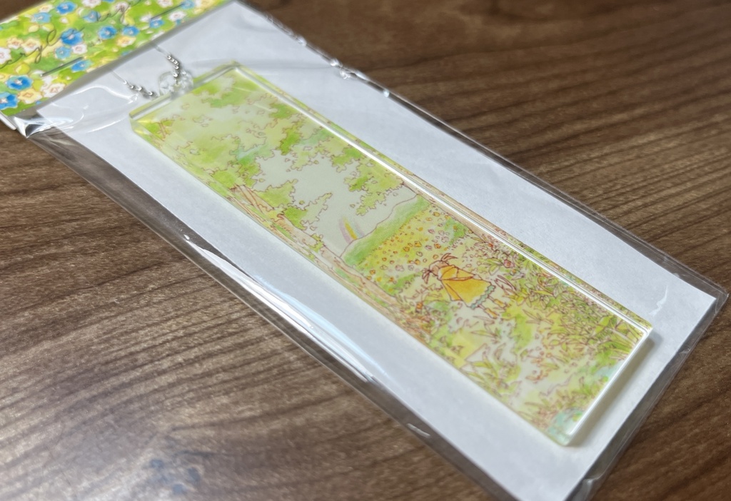 アクリルキーホルダー(雨上がり・縦長型)