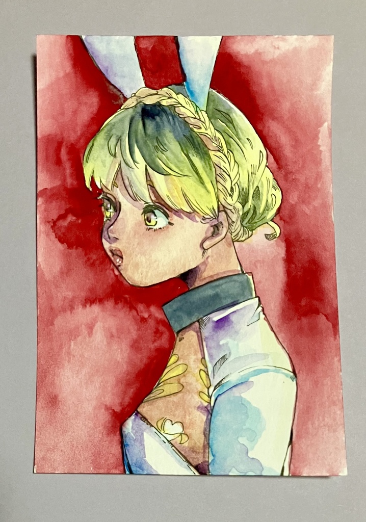 シャーロット《ハガキイラスト原画》