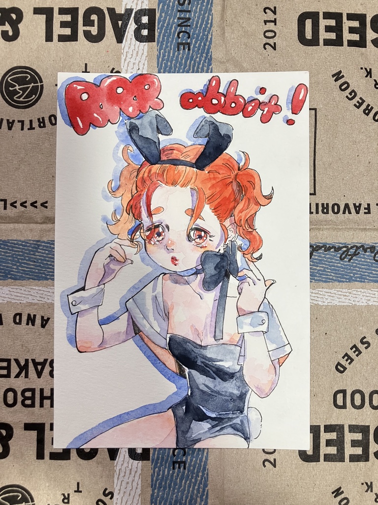 ディア 〈ハガキイラスト原画〉