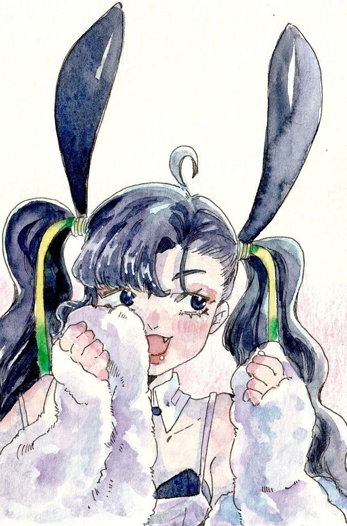 ホンダ 〈ハガキイラスト原画〉