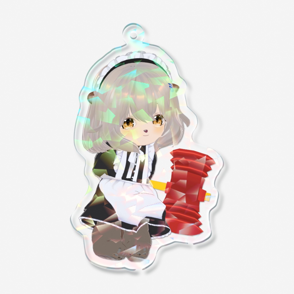 りぷるらこピコハンアクリルキーホルダー