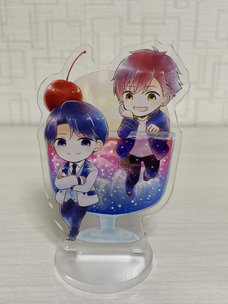 クリームソーダアクスタ:ワケありペア