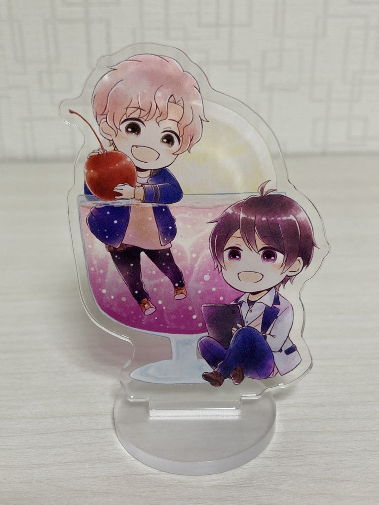 クリームソーダアクスタ:仲良しペア