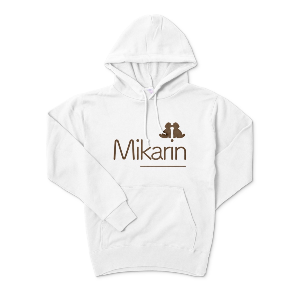 【初回限定】Mikarin ビッグロゴパーカーホワイト シグネチャーモデル