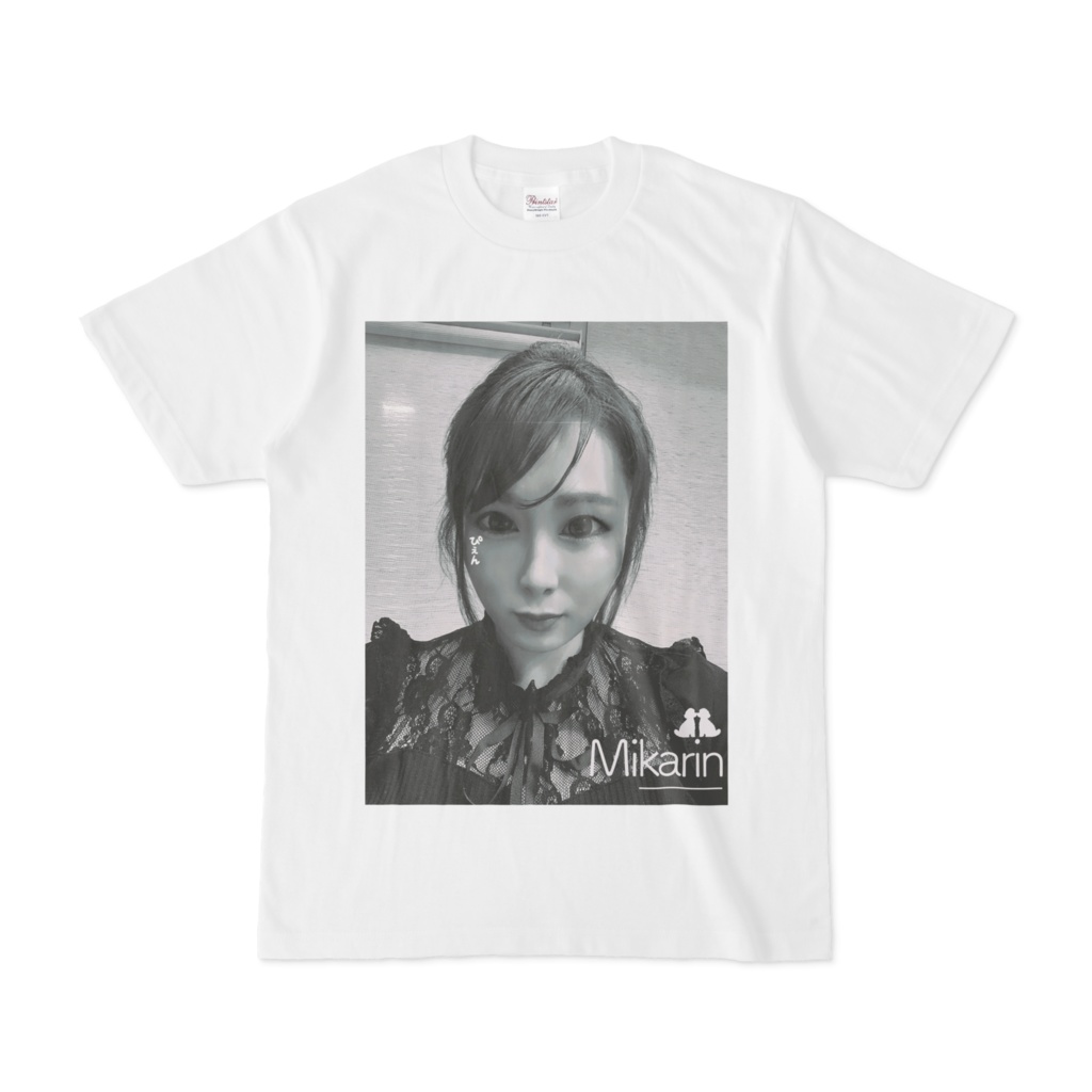 【初回限定】Mikarin 白Tシャツ シグニチャーモデル