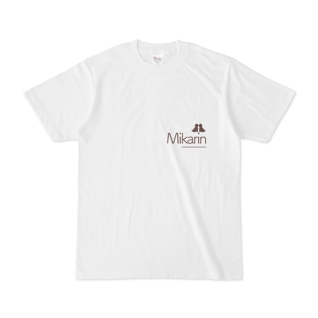 Mikarin 白Tシャツ 天使のココビビ バージョン