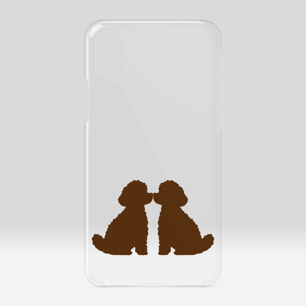 iPhone X / XS シリーズ クリアケース