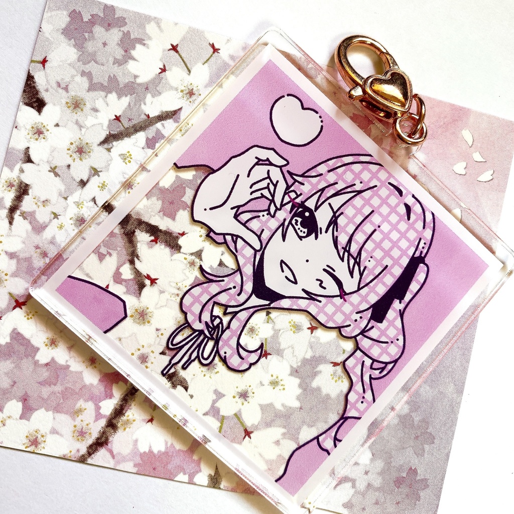 お着替えパーカーアクキー