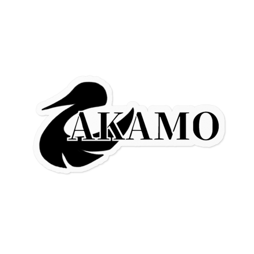 『AKAMO』ブランドロゴステッカー