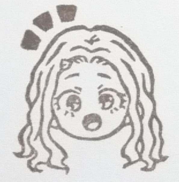 【消しゴムはんこ】壊理