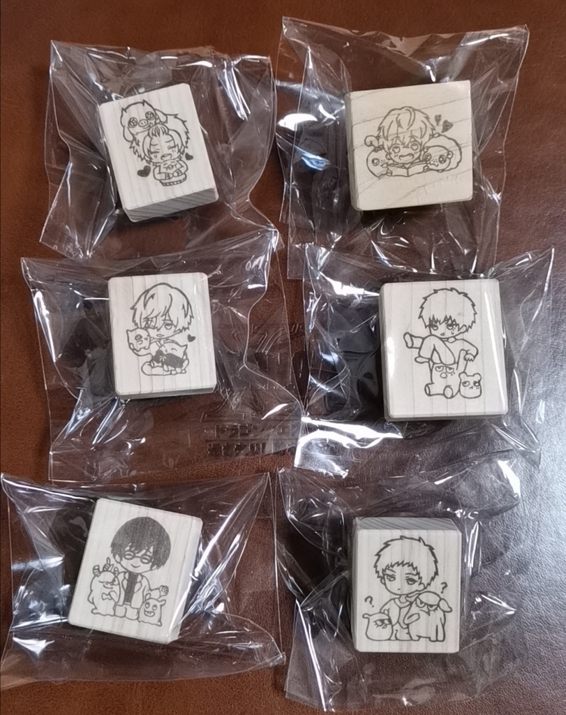 【受注有り】B-project 消しゴム判子