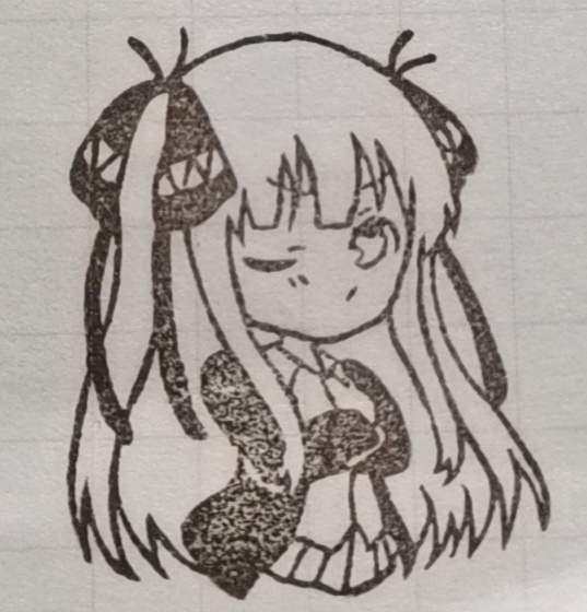 【消しゴムはんこ】五等分の花嫁