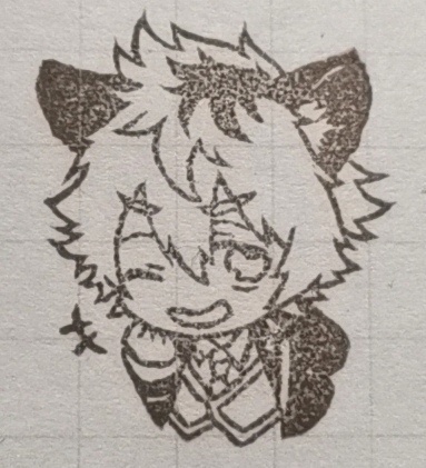 受注製産受付中【消しゴムはんこ】ラギー