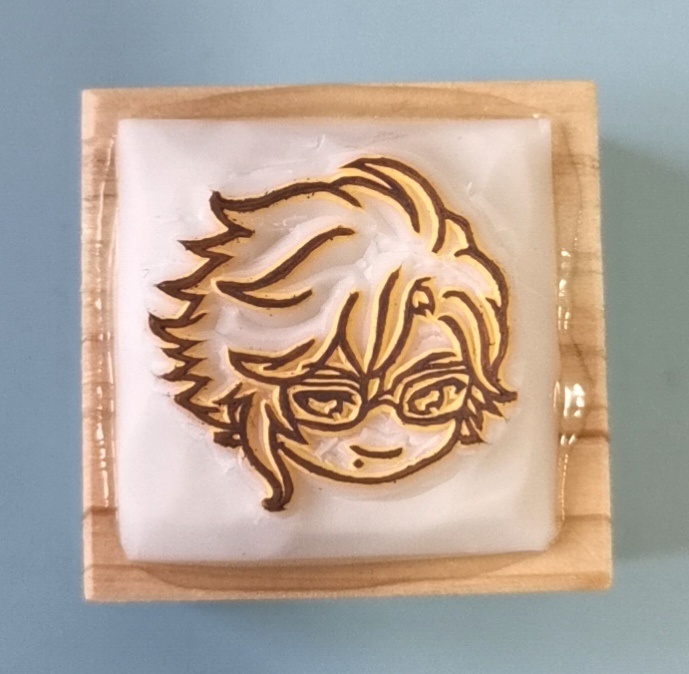 アズール 消しゴムはんこ