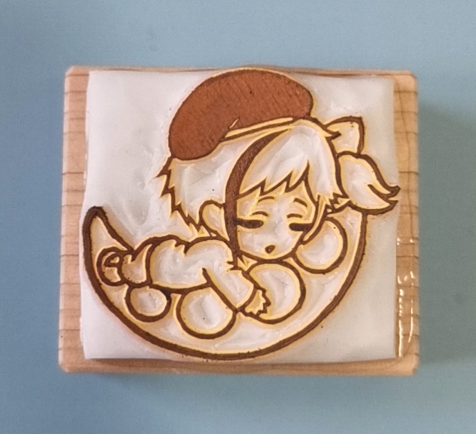 ジェイド 消しゴムはんこ