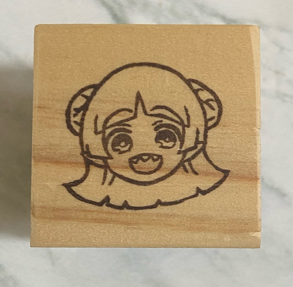 消しゴムはんこ 魔入間