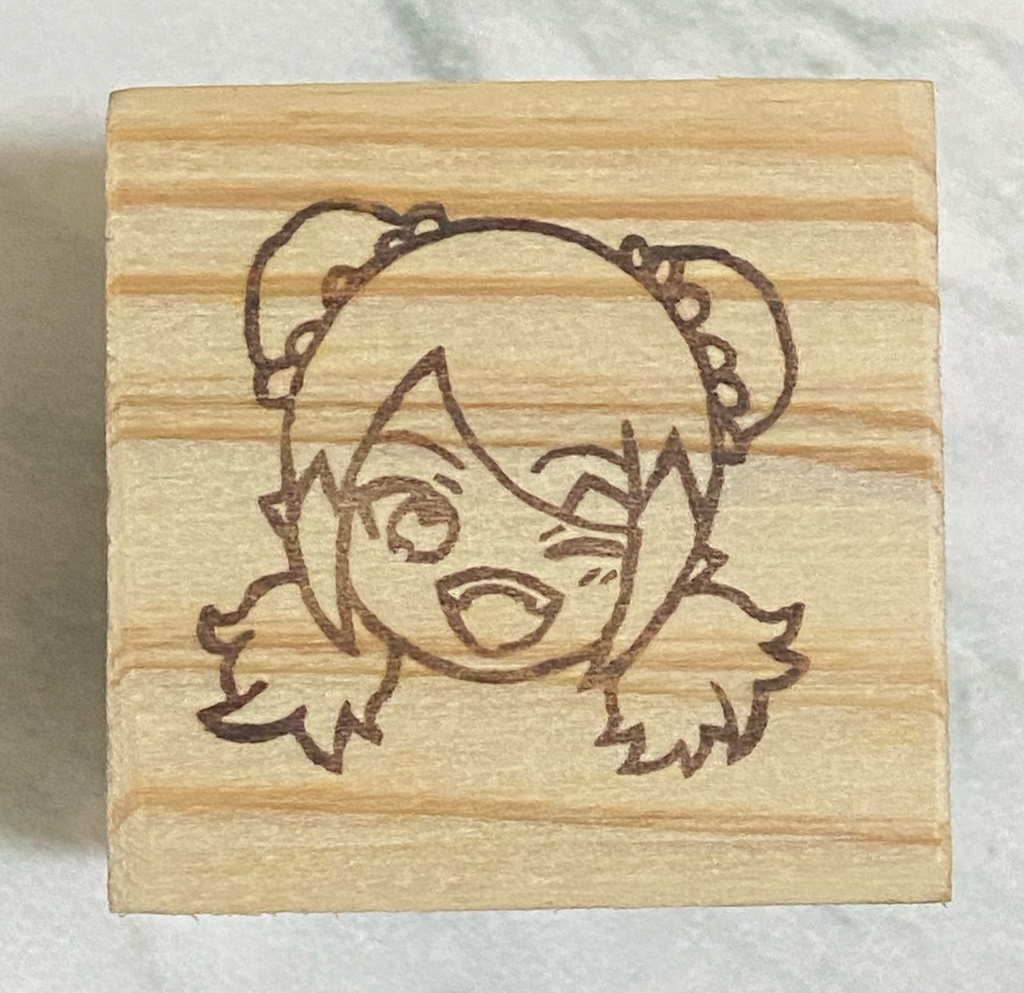 消しゴムはんこ 魔入間