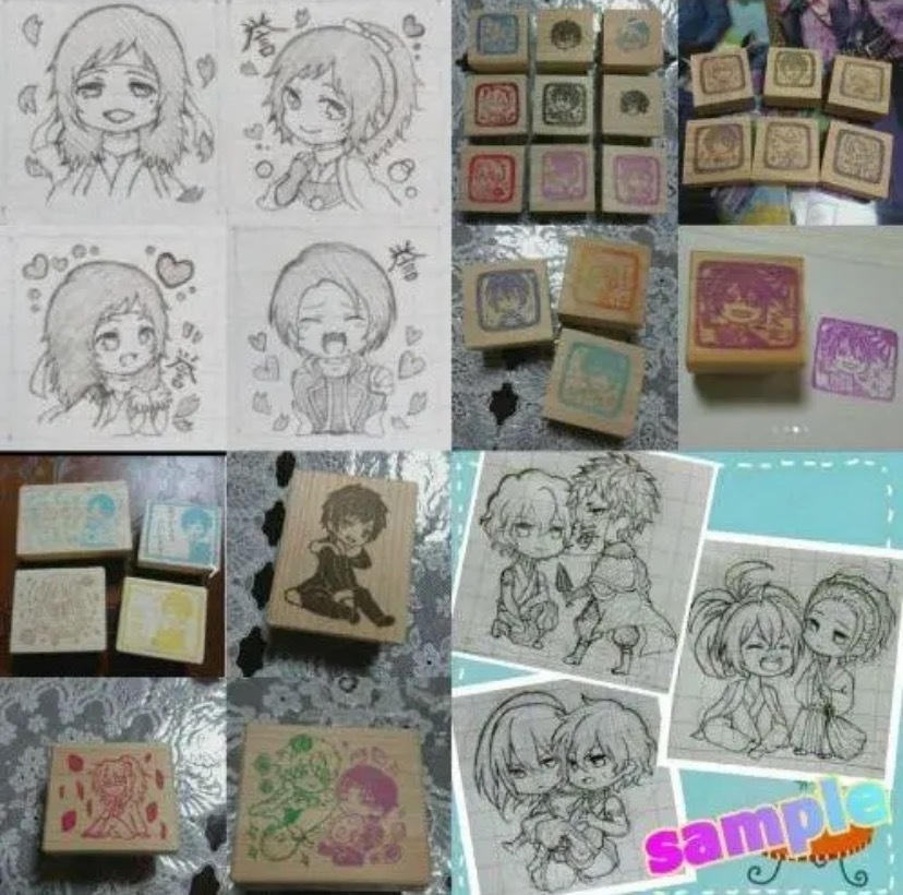 【オーダー受付】消しゴムはんこ