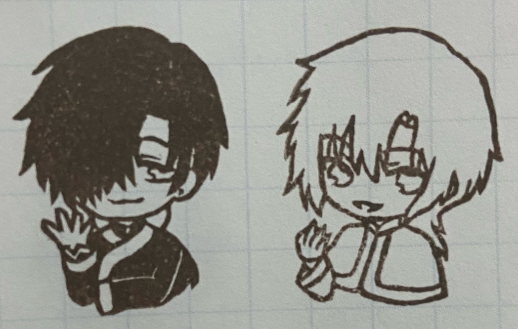 消しゴムはんこ 暁のヨナ