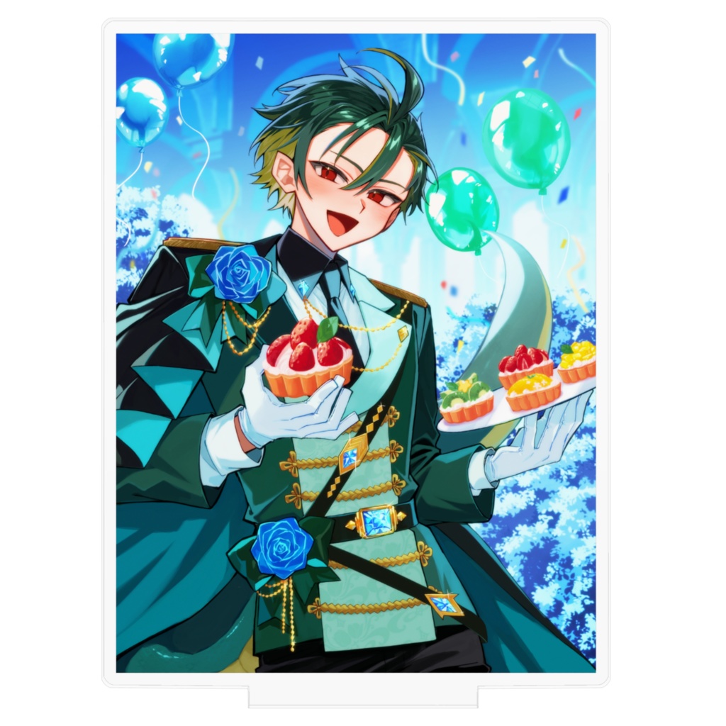 【期間限定】蛟丸2025誕生日記念アクリルスタンド 100x100mm