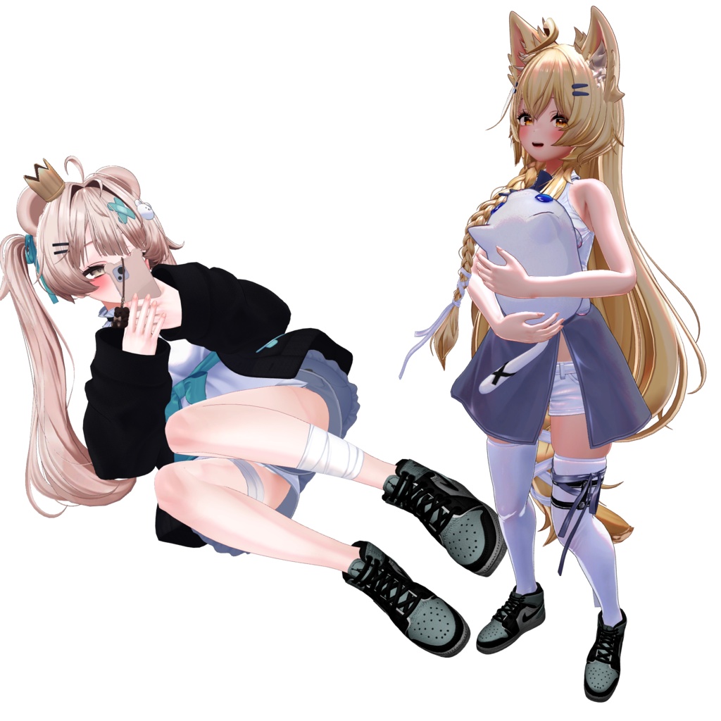 Jordan sneakers for Avatar Manuka, Lime, Airi, Shinano, Sio, Rurune, Moe, Milltina, Rindo, Mayo and Milfy