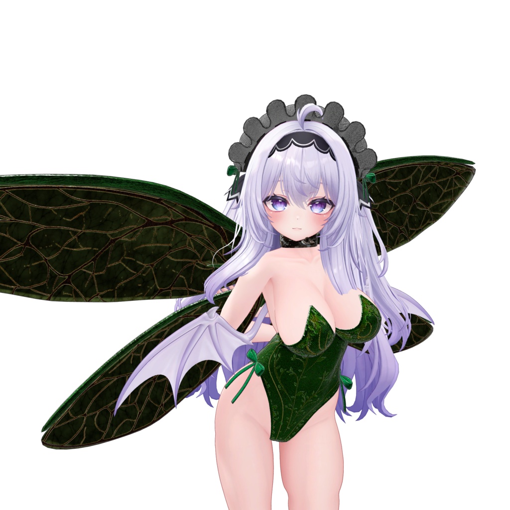 Verdant Fae – Fairy Outfit for avatar Manuka, Airi