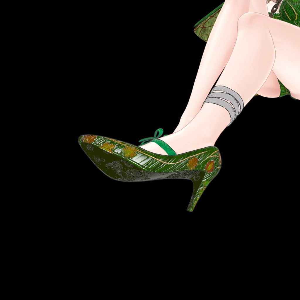 Verdant Fae – Fairy Outfit for avatar Manuka, Airi