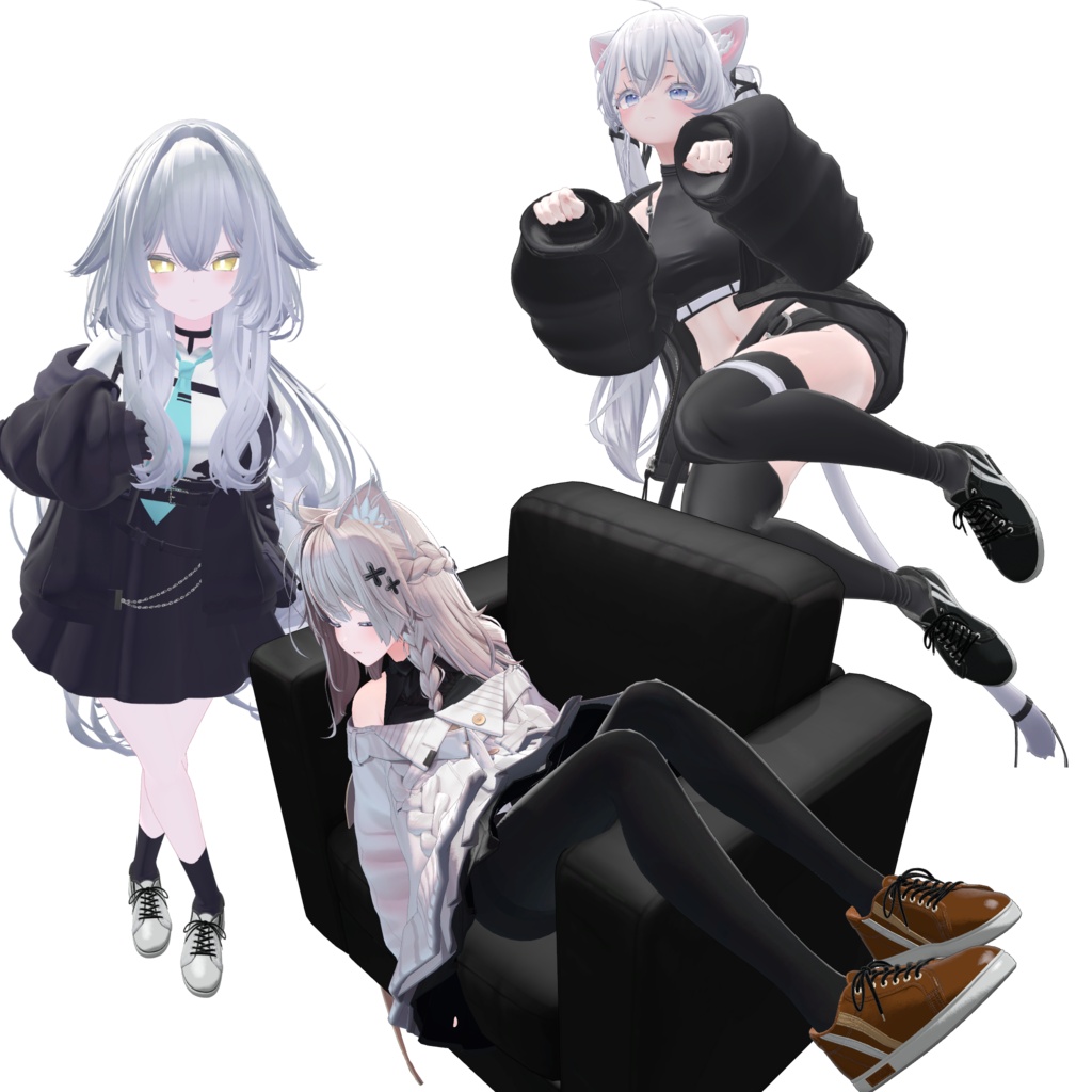 Sneakers for Avatar Manuka, Lime, Airi, Shinano, Sio, Rurune, Moe, Milltina, Rindo, Mayo and Milfy