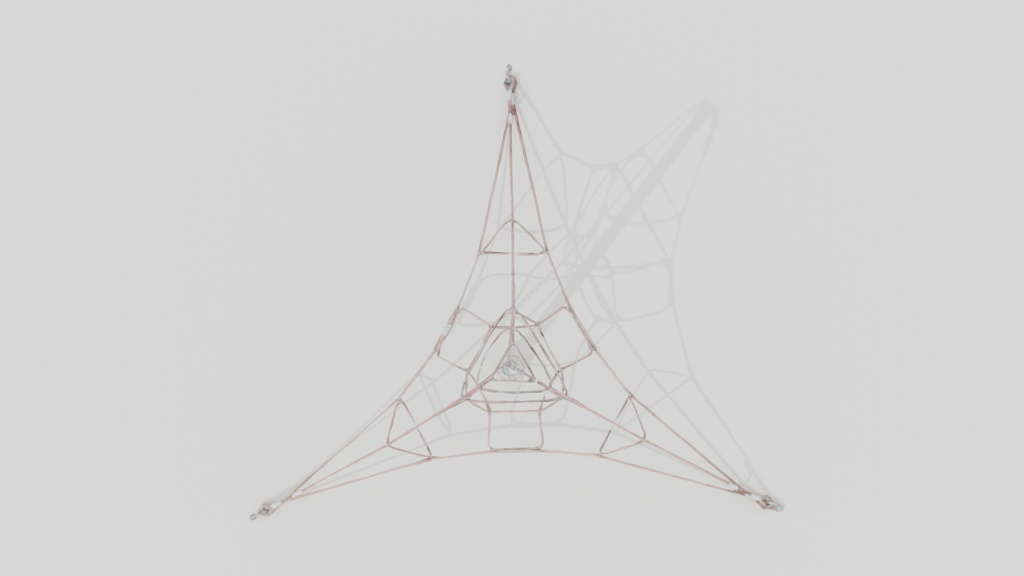 【フォトグラメトリ】ネットの遊具