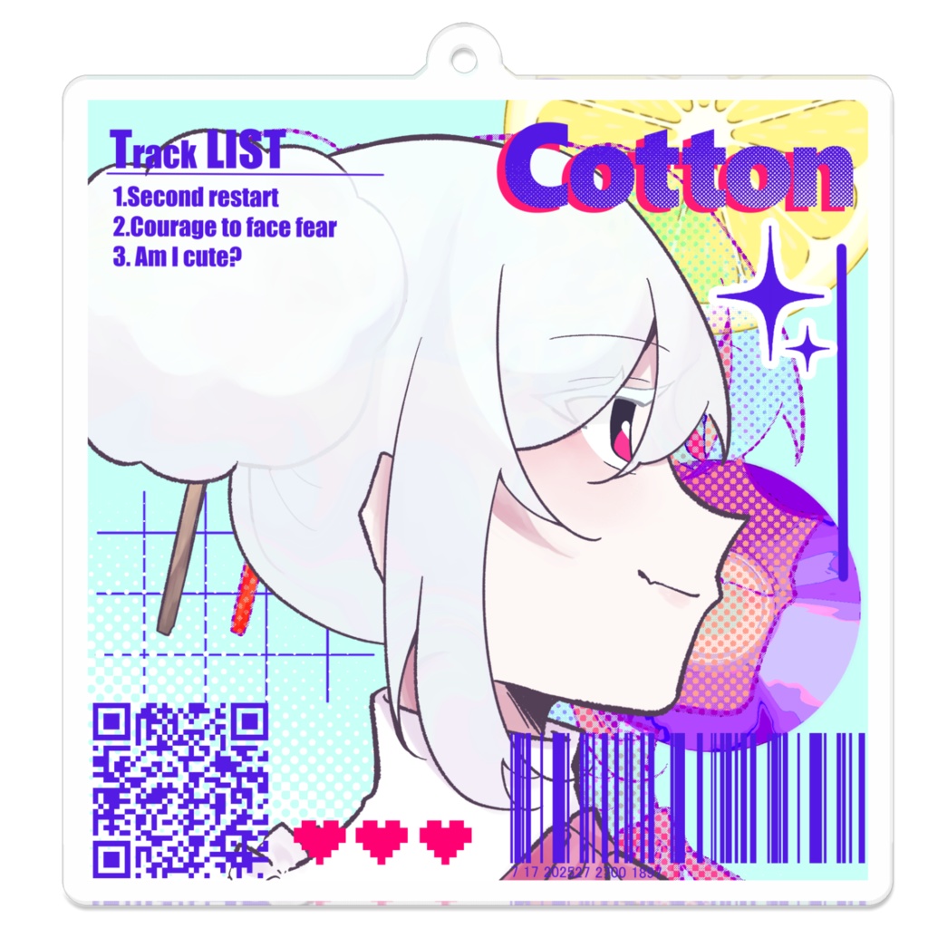 コットン　アクキー