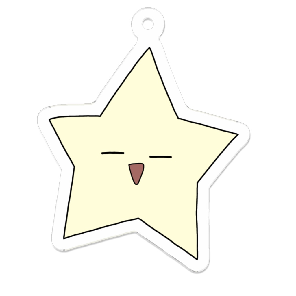 ピカーちゃんアクリルキーホルダー