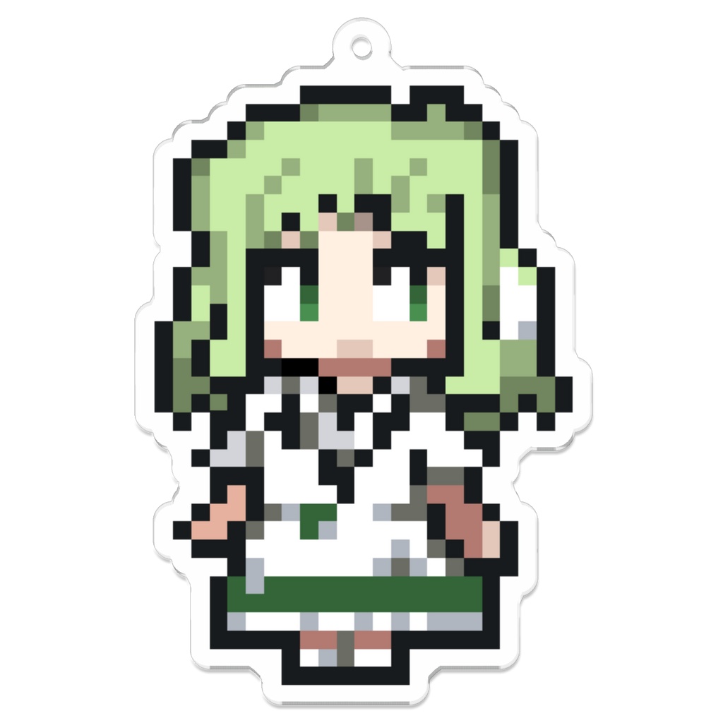 アロエ(ドット)キーホルダー