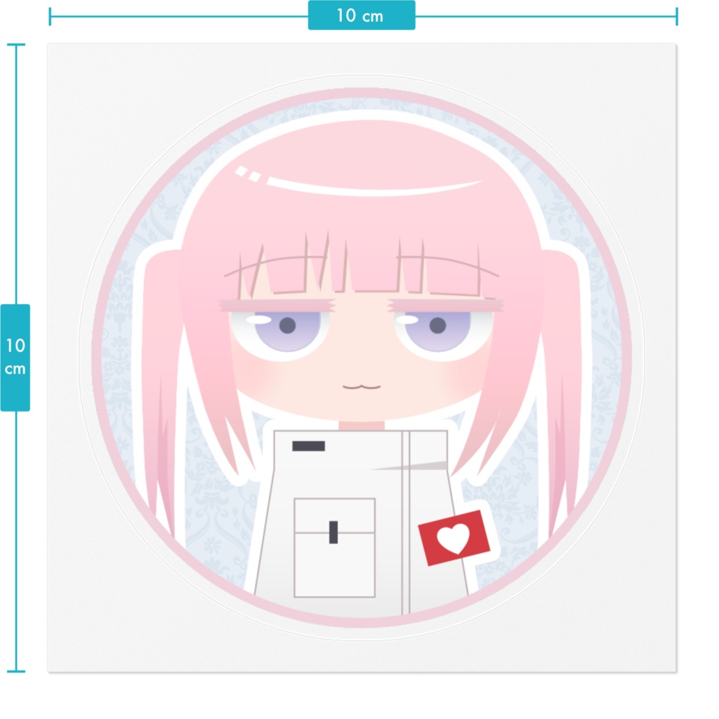 さとあゆステッカー