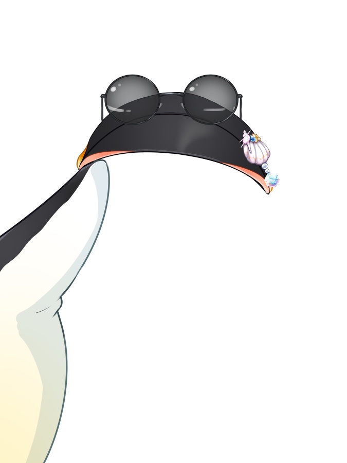 ペンギンバイザー2025カラーバリエーション(PNG・PSDデータ)