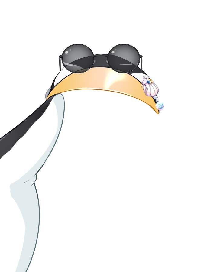 ペンギンバイザー2025カラーバリエーション(PNG・PSDデータ)